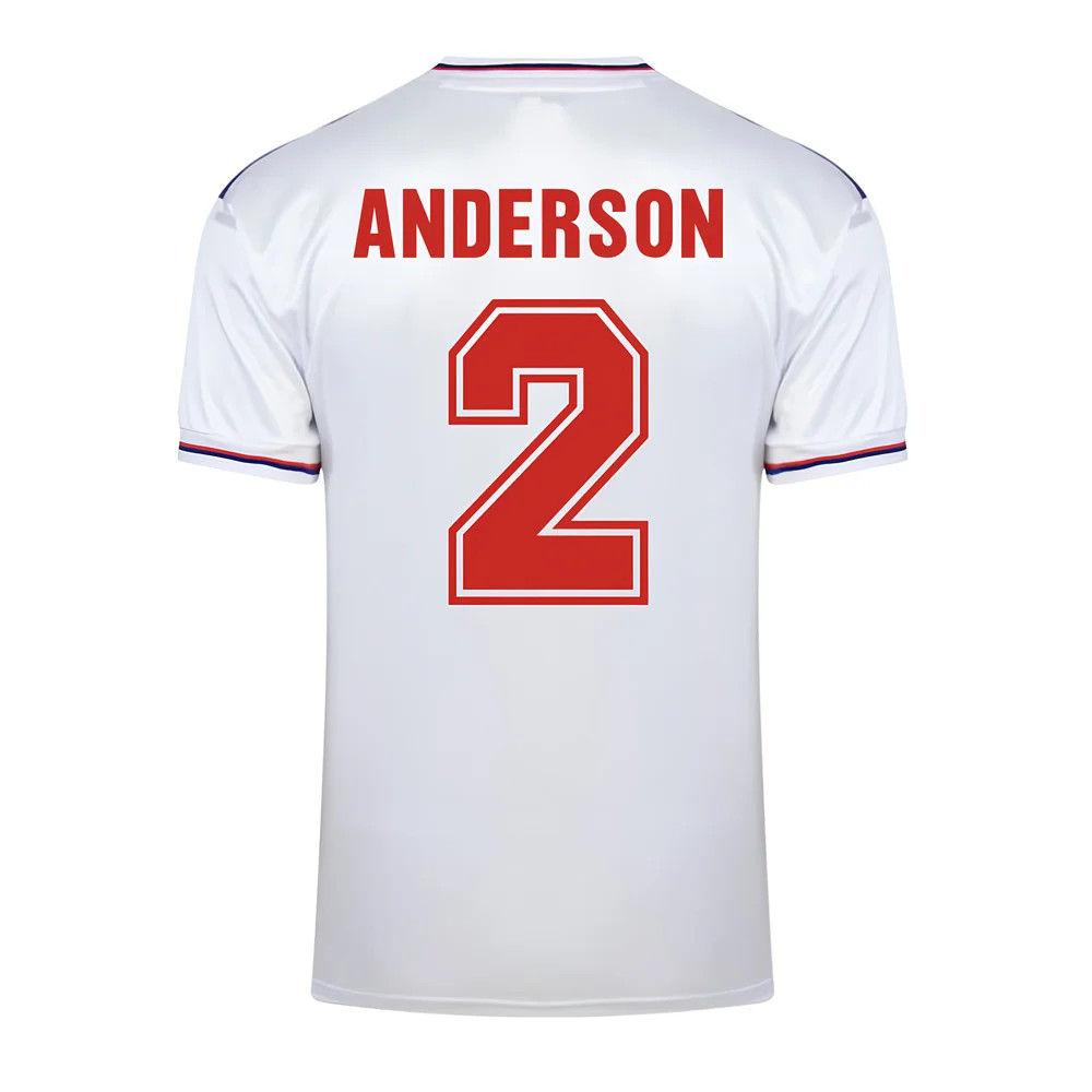 Click to view product details and reviews for Score Draw England World Cup 1982 Home Shirt Anderson 2. Click to view product details and reviews for Score Draw England World Cup 1982 Home Shirt Anderson 2.