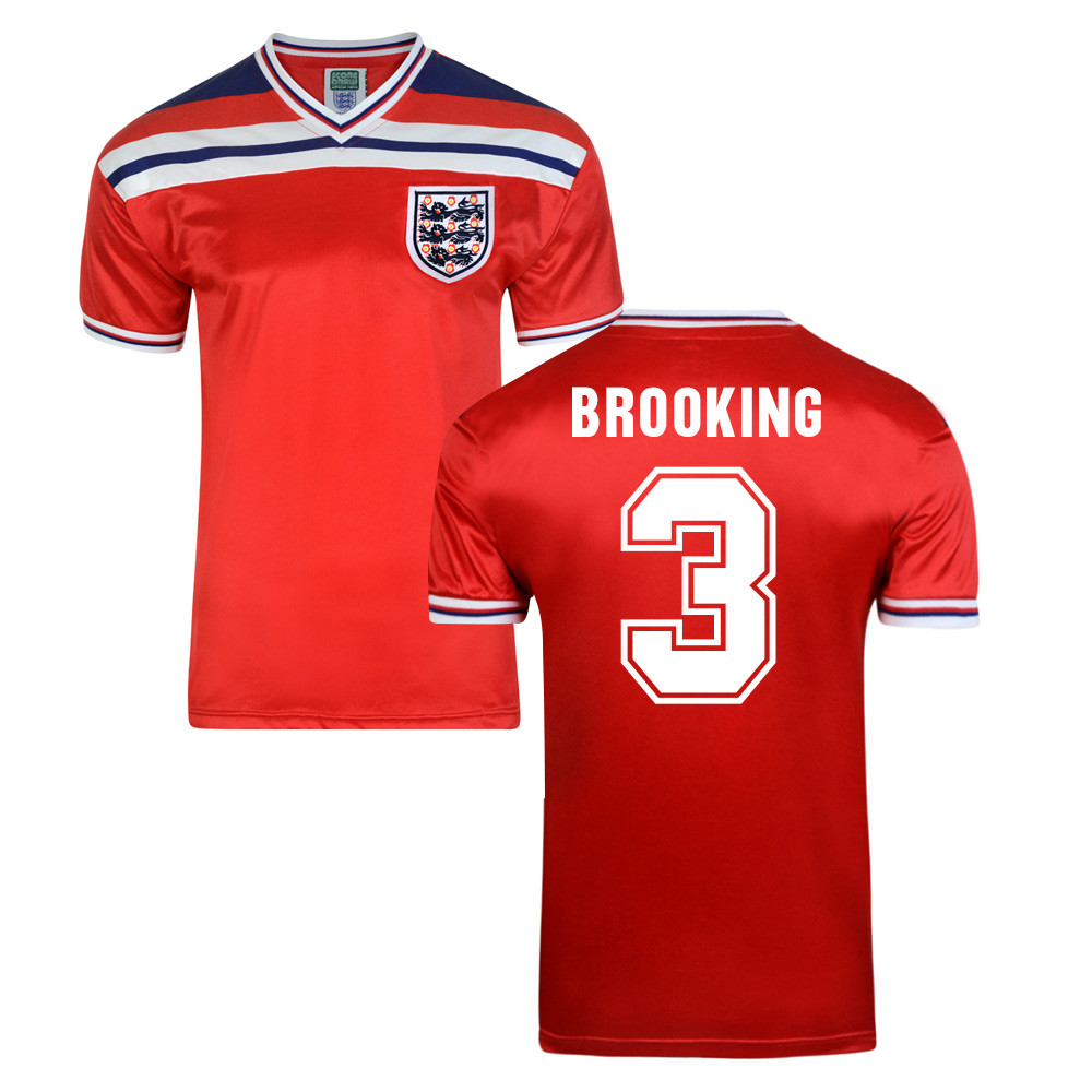 Click to view product details and reviews for Score Draw England World Cup 1982 Away Shirt Brooking 3. Click to view product details and reviews for Score Draw England World Cup 1982 Away Shirt Brooking 3.