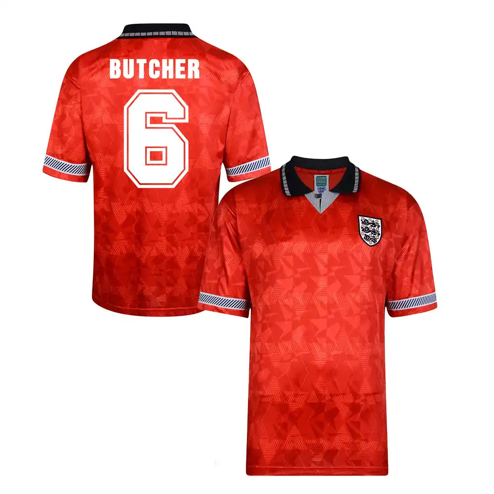Click to view product details and reviews for Score Draw England World Cup 1990 Away Shirt Butcher 6. Click to view product details and reviews for Score Draw England World Cup 1990 Away Shirt Butcher 6.