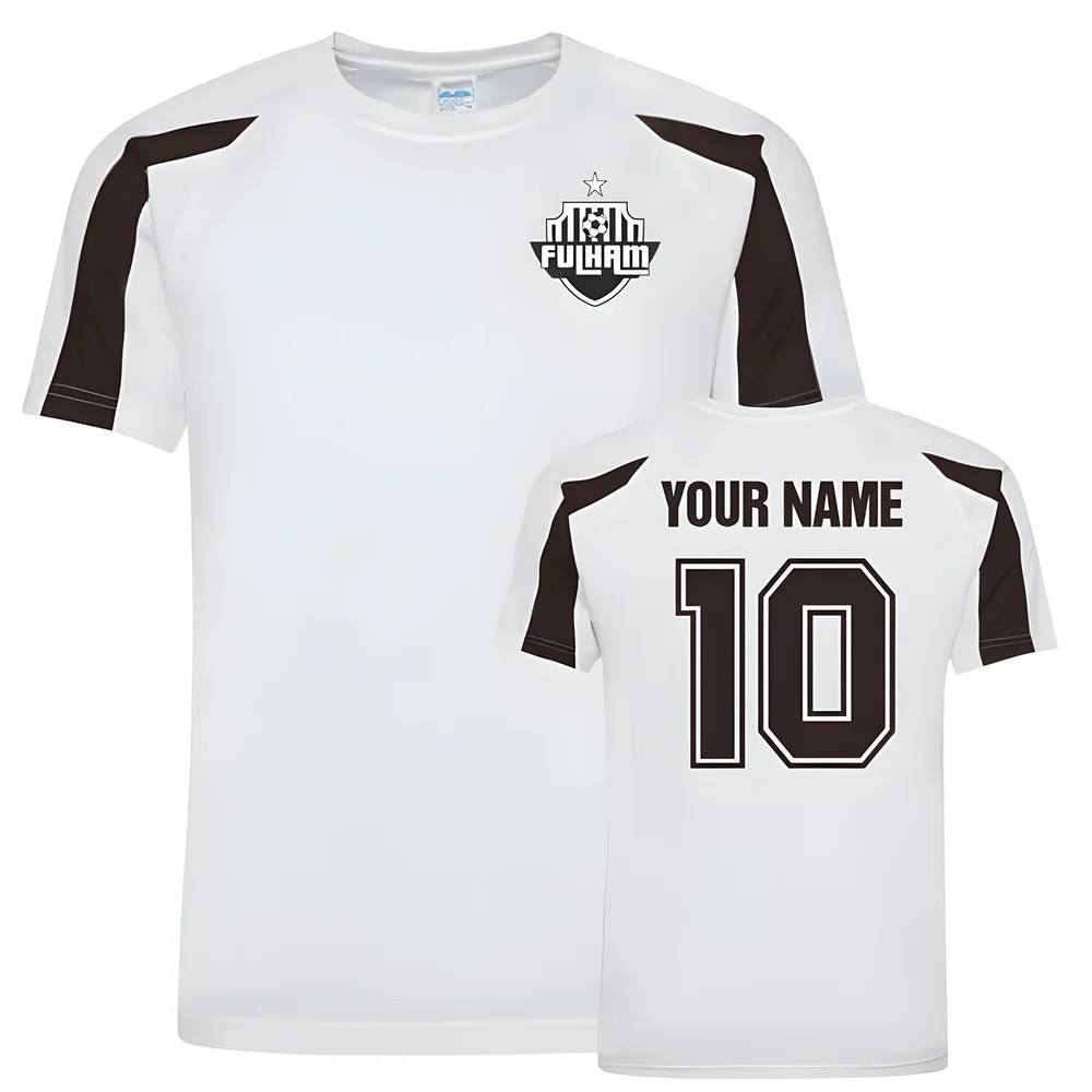Click to view product details and reviews for Your Name Fulham Sports Training Jersey White.