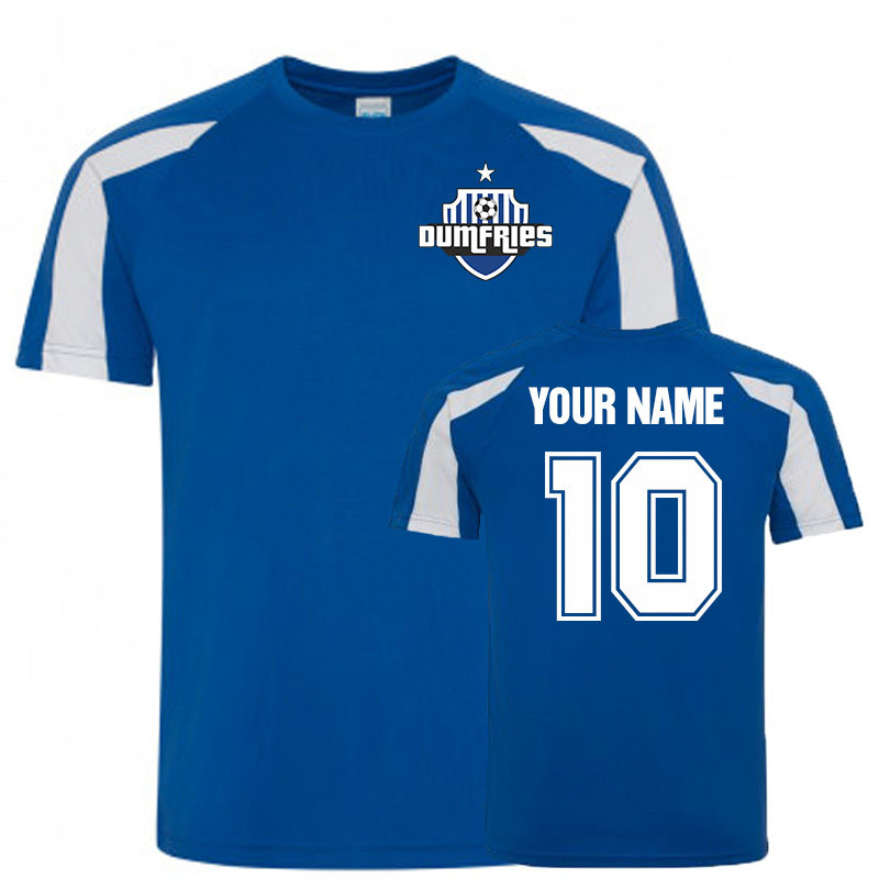 Click to view product details and reviews for Your Name Queen Of The South Sports Training Jersey Blue.