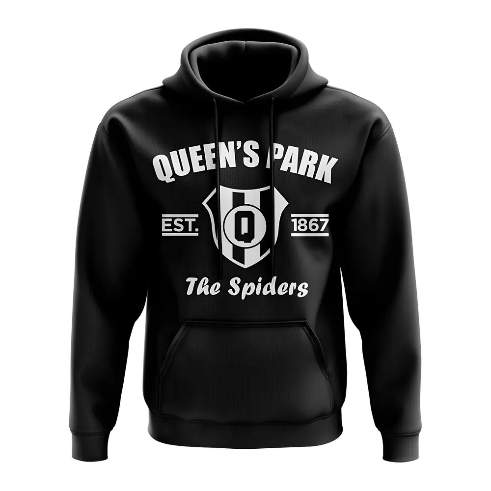 Click to view product details and reviews for Queens Park Established Hoody Black. Click to view product details and reviews for Queens Park Established Hoody Black.