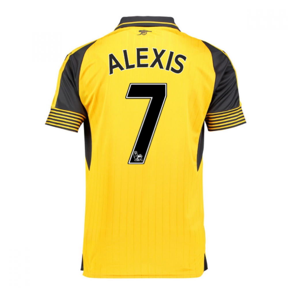 Click to view product details and reviews for 2016 17 Arsenal Away Shirt Alexis 7 Kids. Click to view product details and reviews for 2016 17 Arsenal Away Shirt Alexis 7 Kids.