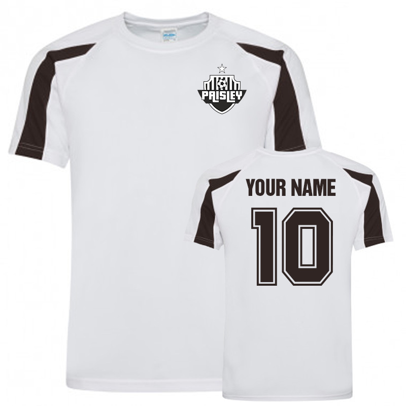 Click to view product details and reviews for Your Name St Mirren Sports Training Jersey White.