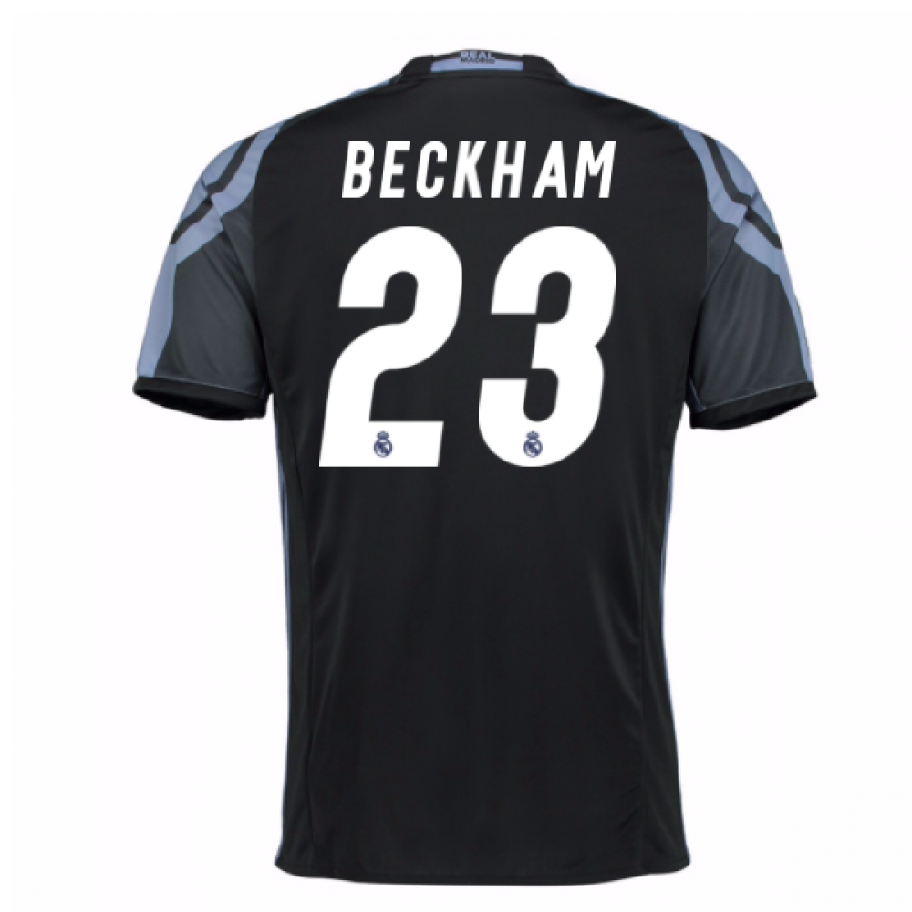 Click to view product details and reviews for 2016 17 Real Madrid 3rd Shirt Beckham 23 Kids. Click to view product details and reviews for 2016 17 Real Madrid 3rd Shirt Beckham 23 Kids.