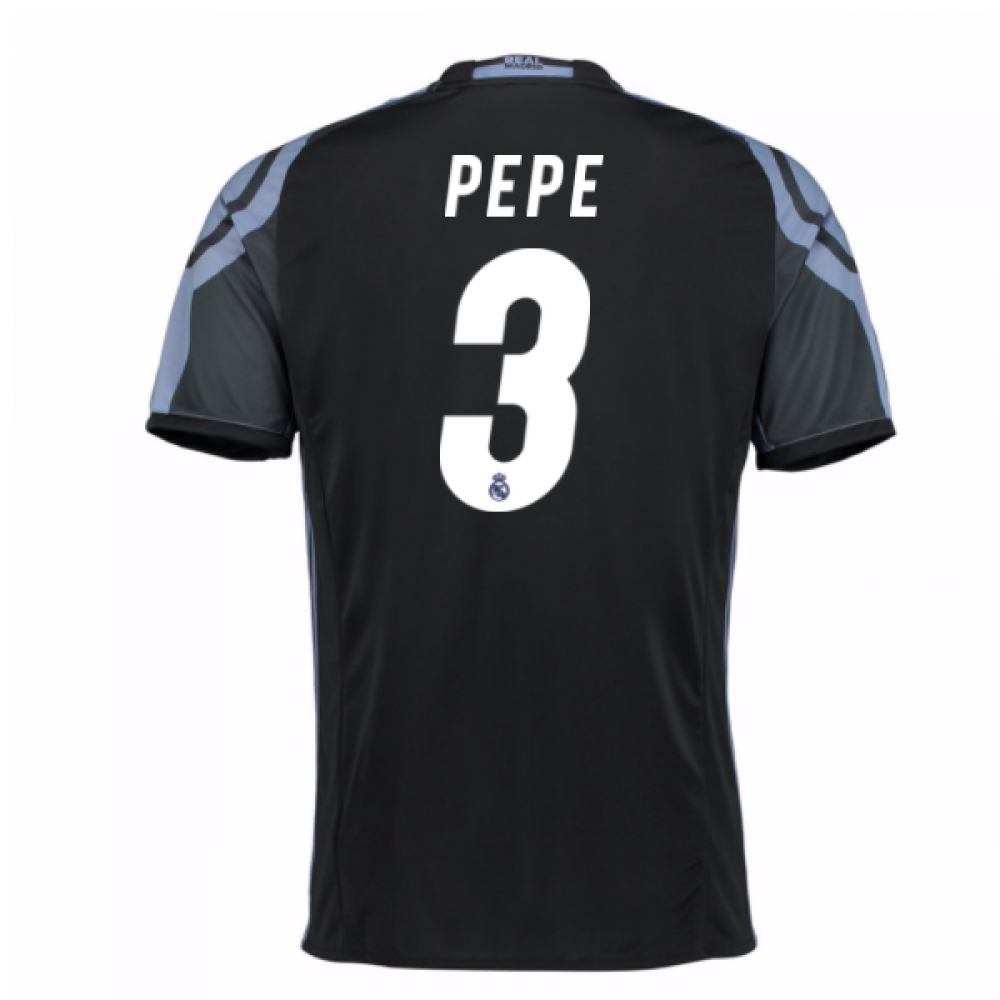 Click to view product details and reviews for 2016 17 Real Madrid 3rd Shirt Pepe 3 Kids. Click to view product details and reviews for 2016 17 Real Madrid 3rd Shirt Pepe 3 Kids.