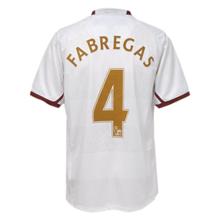 Fabregas 4   Arsenal  kit nome e numero SPORTING ID
