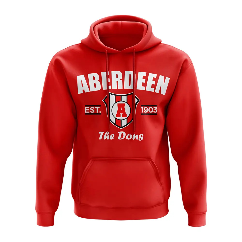 Click to view product details and reviews for Aberdeen Established Hoody Red.