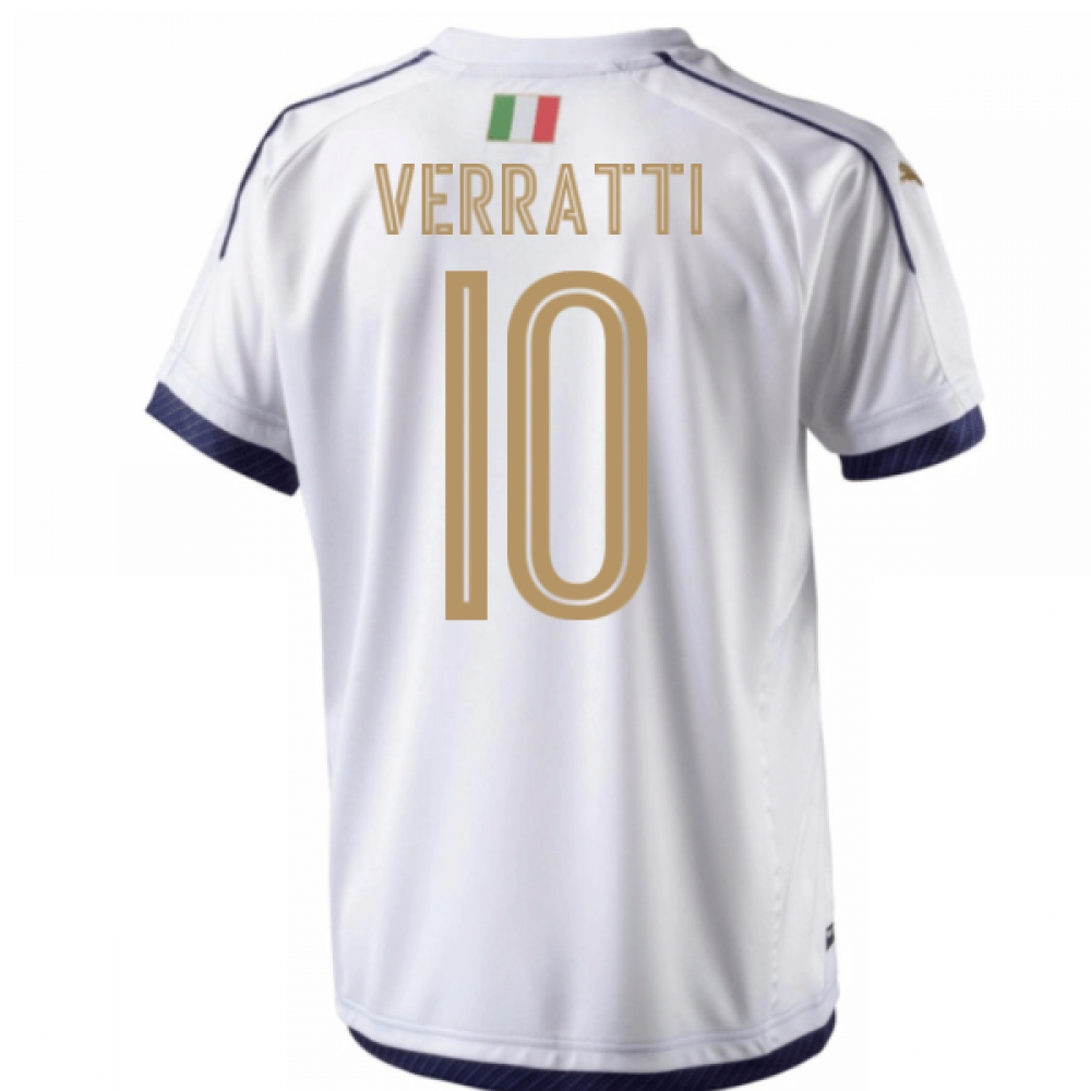 Click to view product details and reviews for 2006 Italy Tribute Away Shirt Verratti 10 Kids.