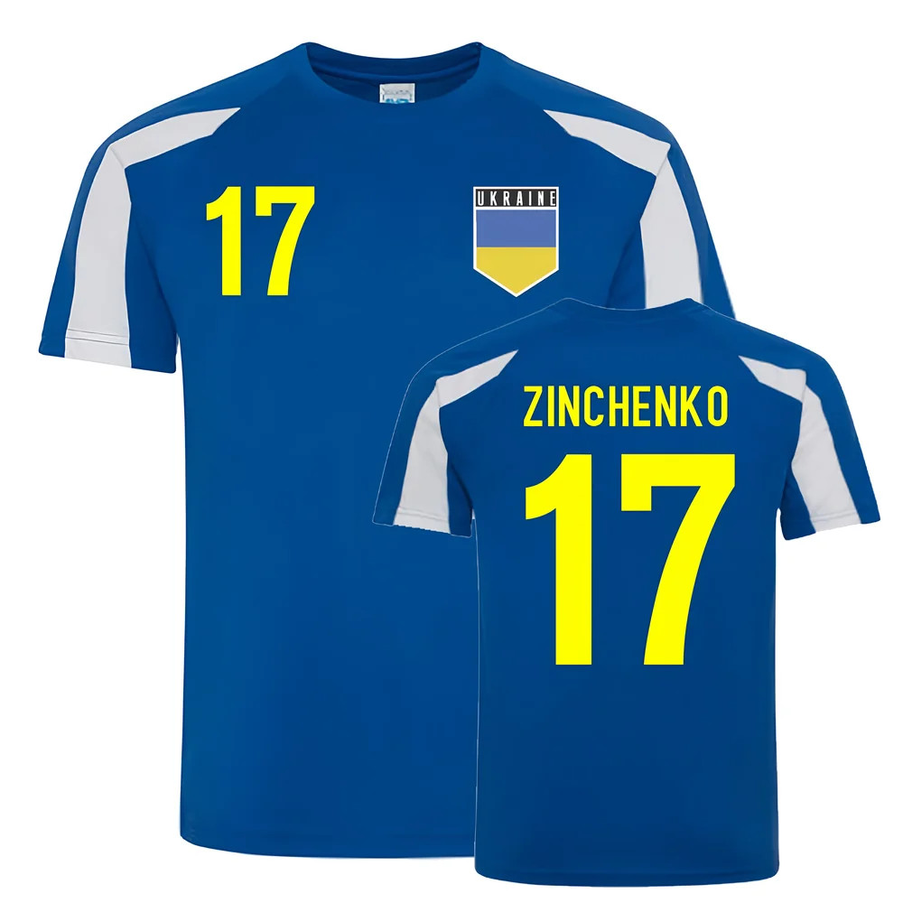 Click to view product details and reviews for Oleksandr Zinchenko Ukraine Sports Training Jersey Blue. Click to view product details and reviews for Oleksandr Zinchenko Ukraine Sports Training Jersey Blue.