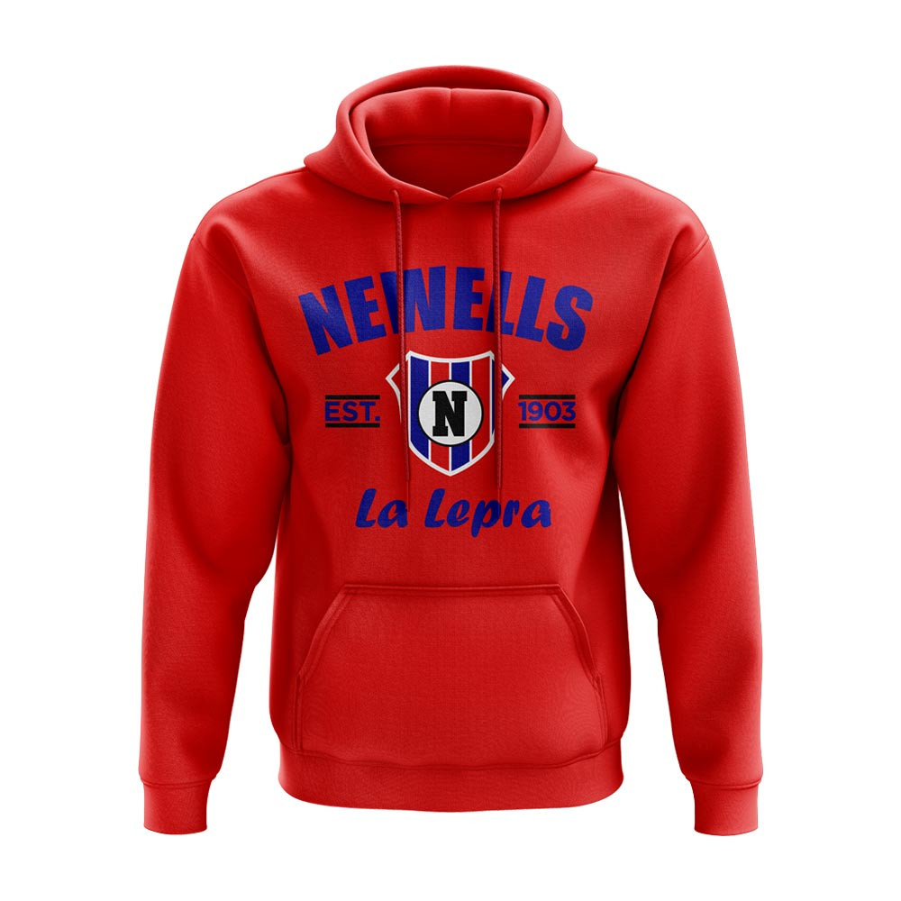 Click to view product details and reviews for Newells Old Boys Established Hoody Red.