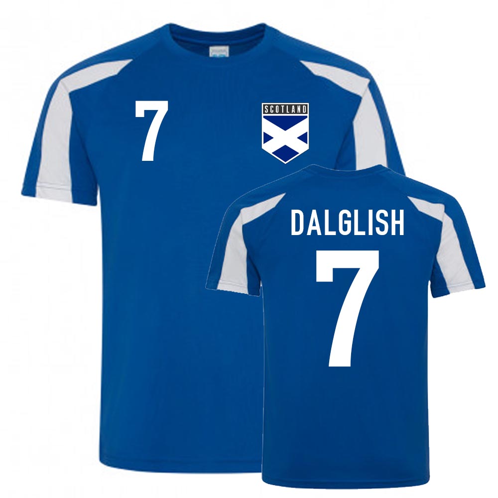Click to view product details and reviews for Kenny Dalglish Scotland Sports Training Jersey Blue.