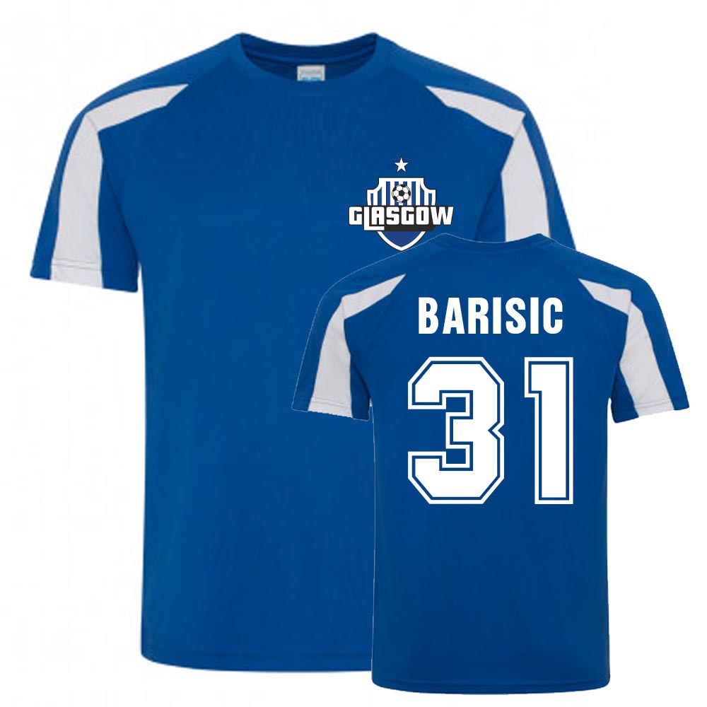 Click to view product details and reviews for Borna Barisic Rangers Sports Training Jersey Royal.