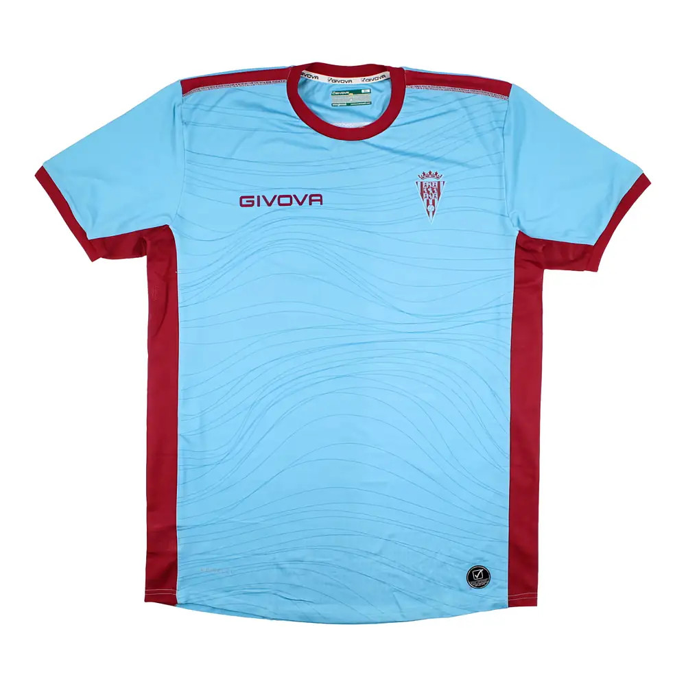 '21-'22 Cordoba Third Shirt (Excellent) Polyester Made By: Givova Men's Aqua Xxl