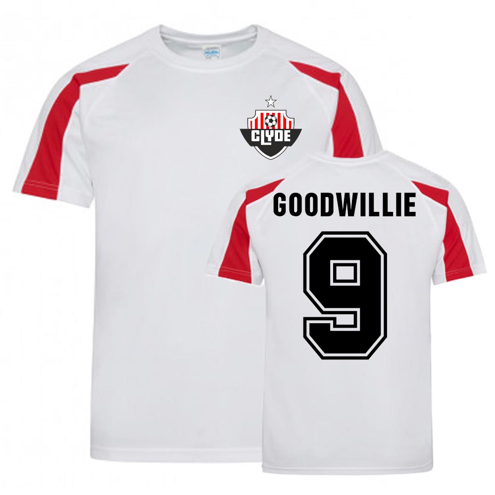 Click to view product details and reviews for David Goodwillie Clyde Sports Training Jersey White.