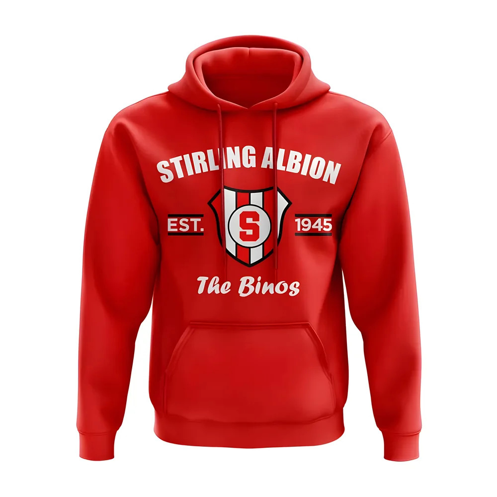 Click to view product details and reviews for Stirling Albion Established Hoody Red. Click to view product details and reviews for Stirling Albion Established Hoody Red.