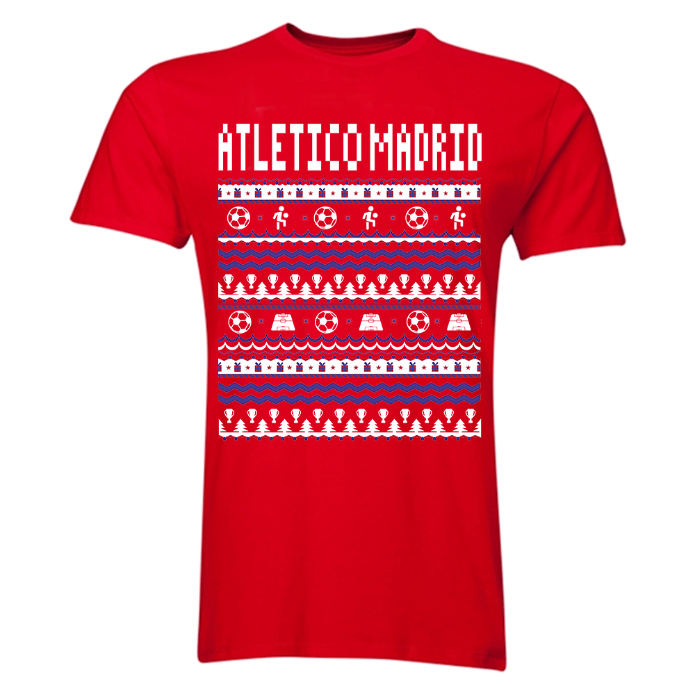 Click to view product details and reviews for Atletico Madrid Christmas T Shirt Red. Click to view product details and reviews for Atletico Madrid Christmas T Shirt Red.