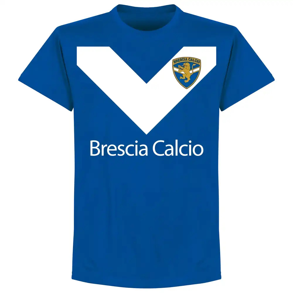 Brescia Team T-Shirt - Royal Polyester Made By: Soccer Tees Men's Teal Medium