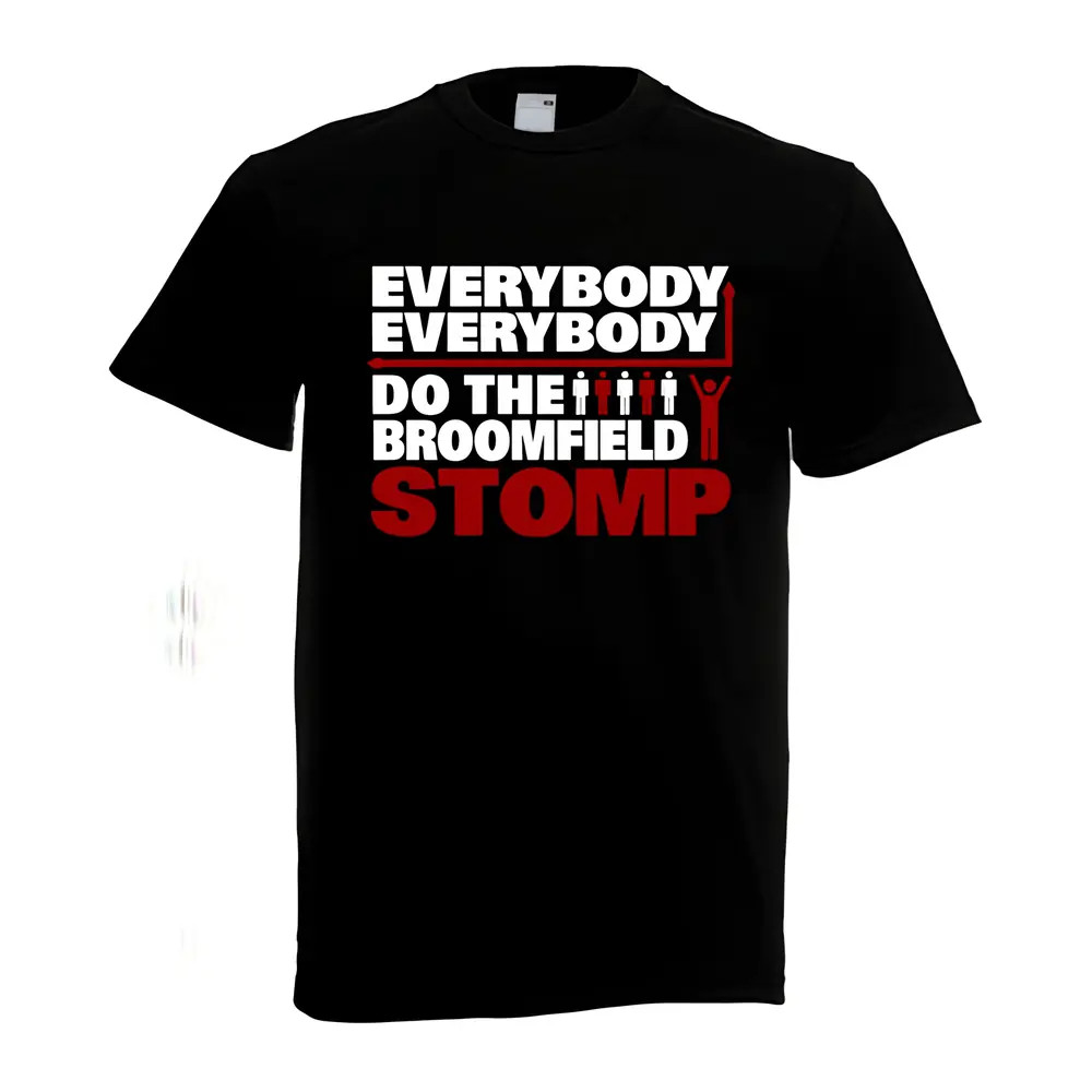 Click to view product details and reviews for Airdrie Broomfield Stomp T Shirt Black. Click to view product details and reviews for Airdrie Broomfield Stomp T Shirt Black.