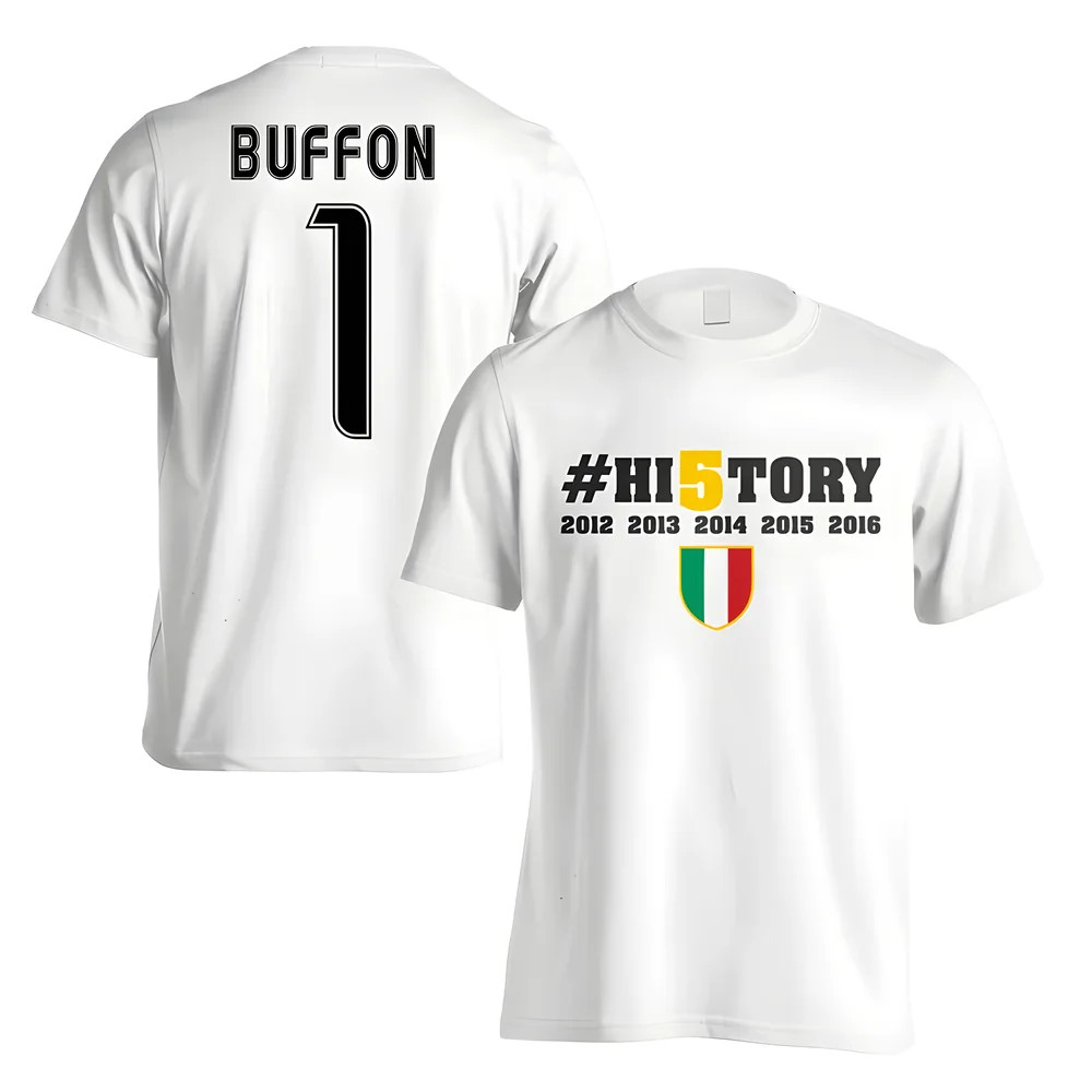 Click to view product details and reviews for Juventus History Winners T Shirt Buffon 1 White Kids.