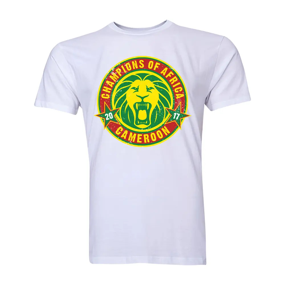 Click to view product details and reviews for Cameroon African Nations Winners T Shirt White. Click to view product details and reviews for Cameroon African Nations Winners T Shirt White.