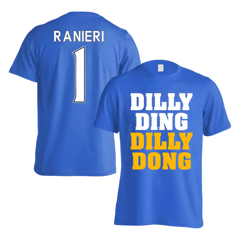 Click to view product details and reviews for Leicester Claudio Ranieri Dilly Ding T Shirt Ranieri 1 Blue.