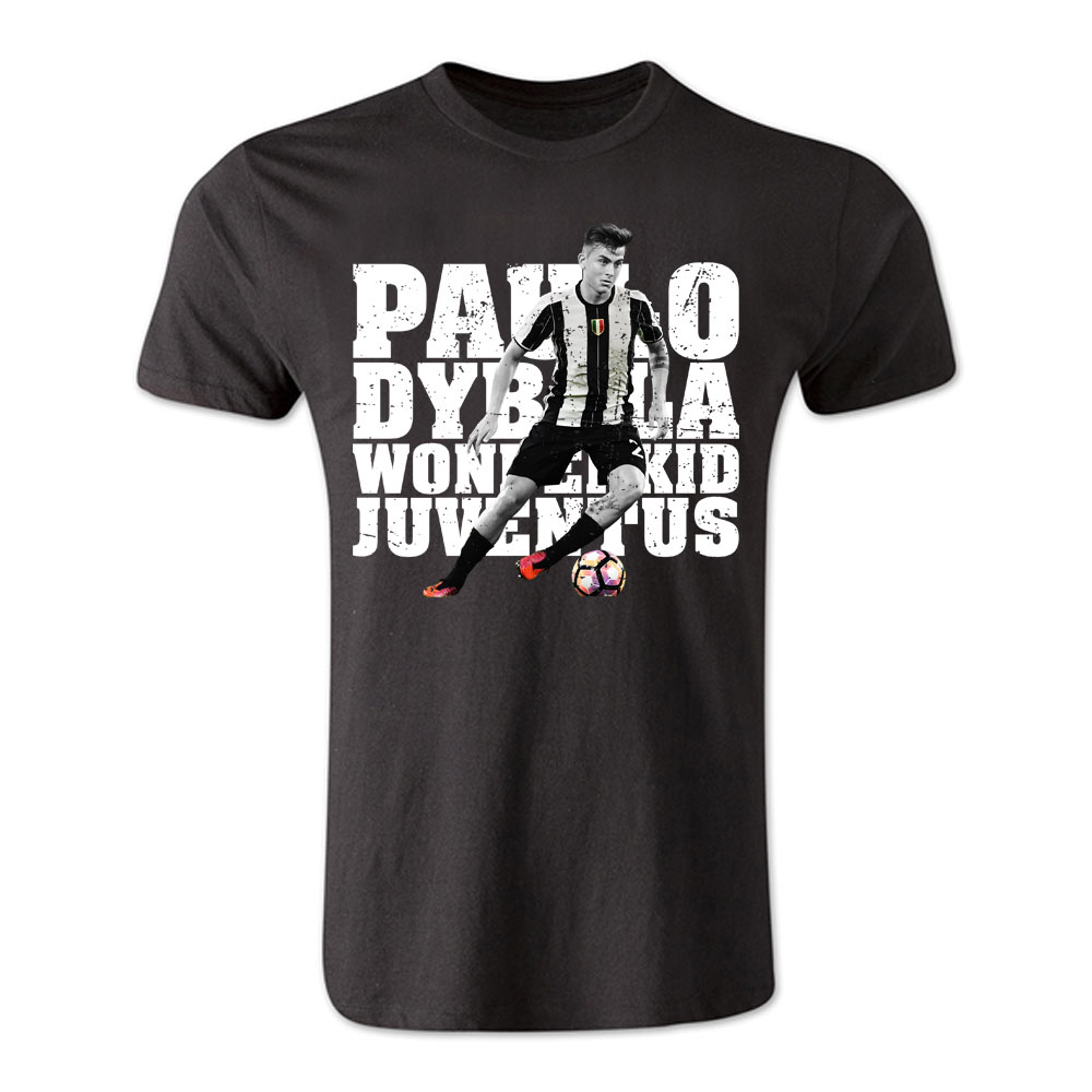 Click to view product details and reviews for Paulo Dybala Juventus Wonderkid T Shirt Black.