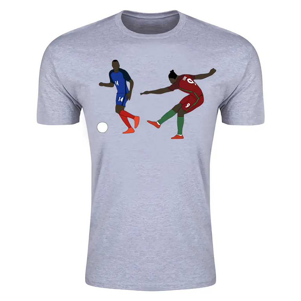 Click to view product details and reviews for Eder Goal Euro 2016 Cartoon T Shirt Grey. Click to view product details and reviews for Eder Goal Euro 2016 Cartoon T Shirt Grey.