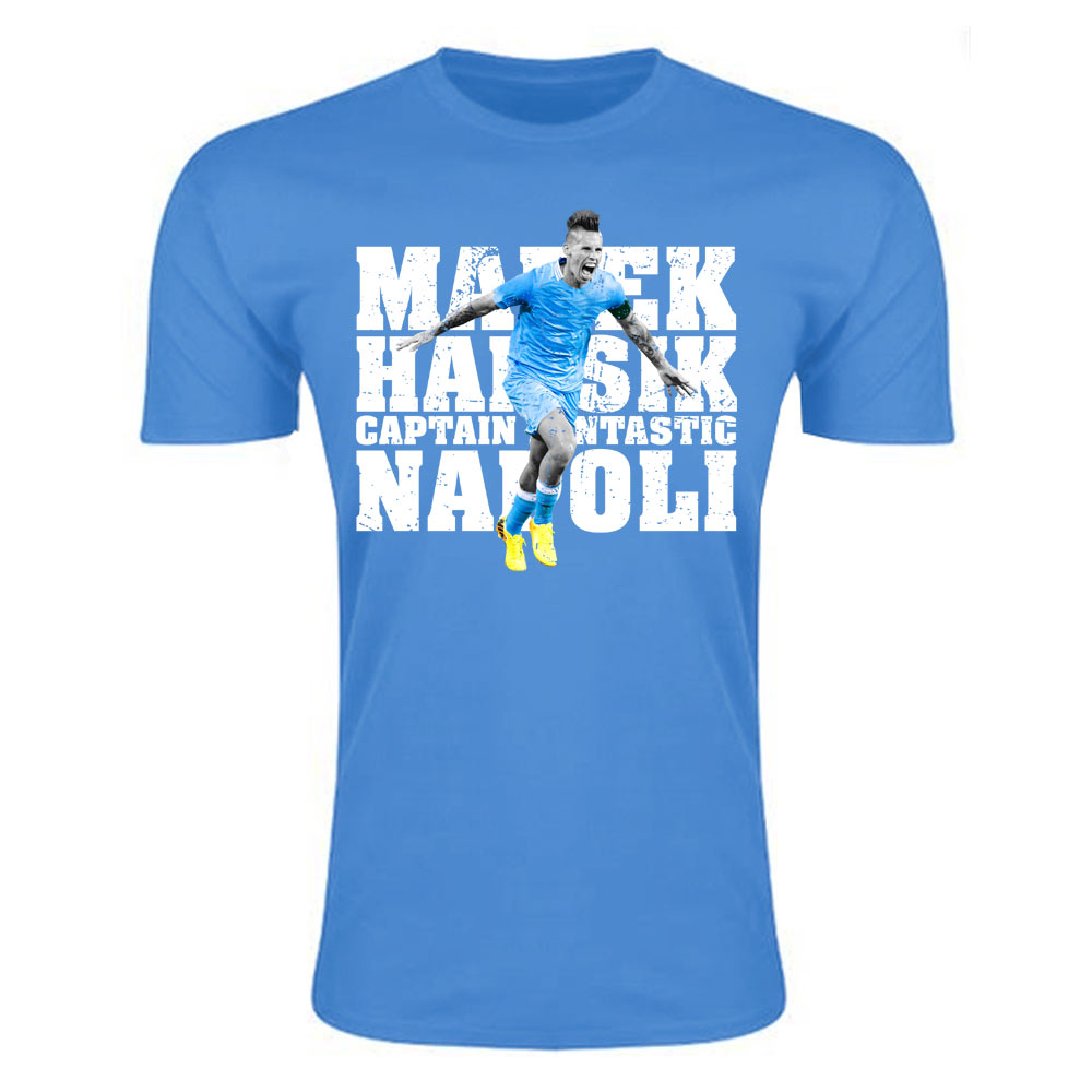 Click to view product details and reviews for Marek Hamsik Captain Fantastic T Shirt Sky Blue.