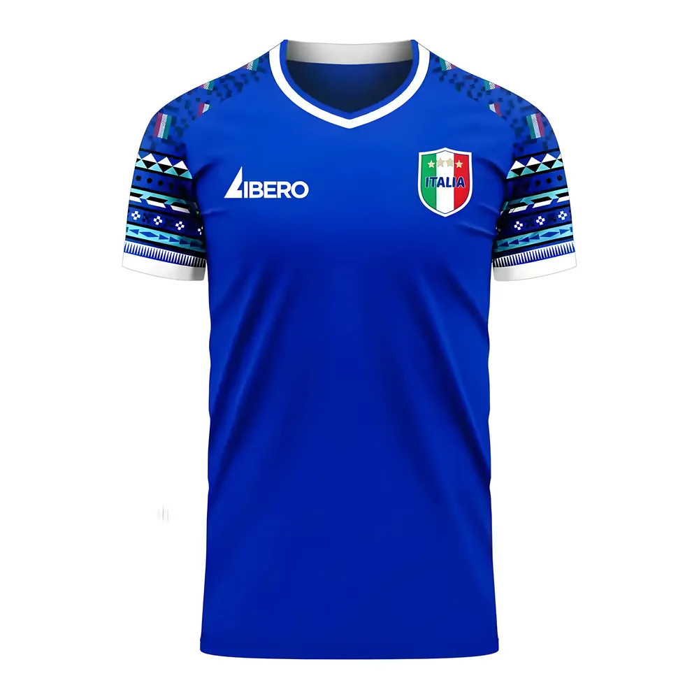 Italy 2025-2026 Home Concept Football Kit (Libero