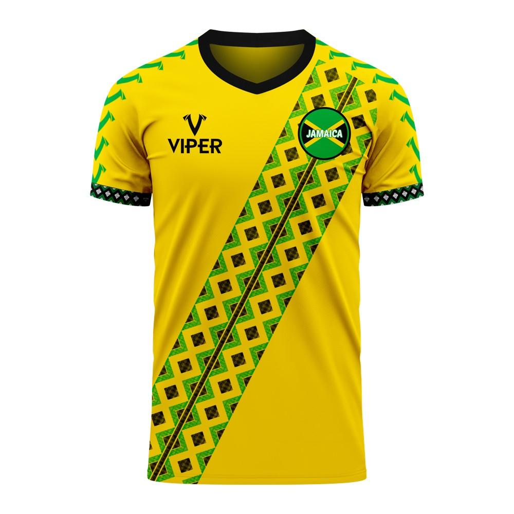 Jamaica 2023-2024 Home Concept Football Kit (Viper) - Kids | Viper ...