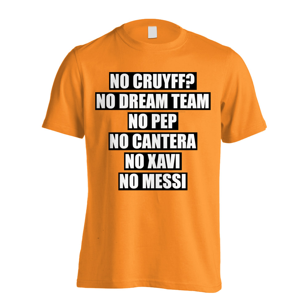 No Cruyff No Dream Team T-shirt (Orange)