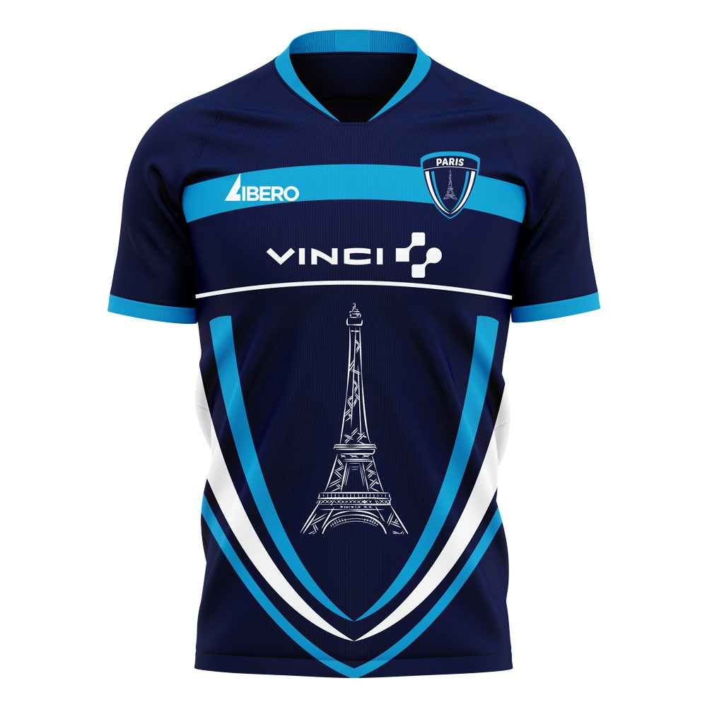 Paris FC 2024 2025 Home Concept Football Kit Libero