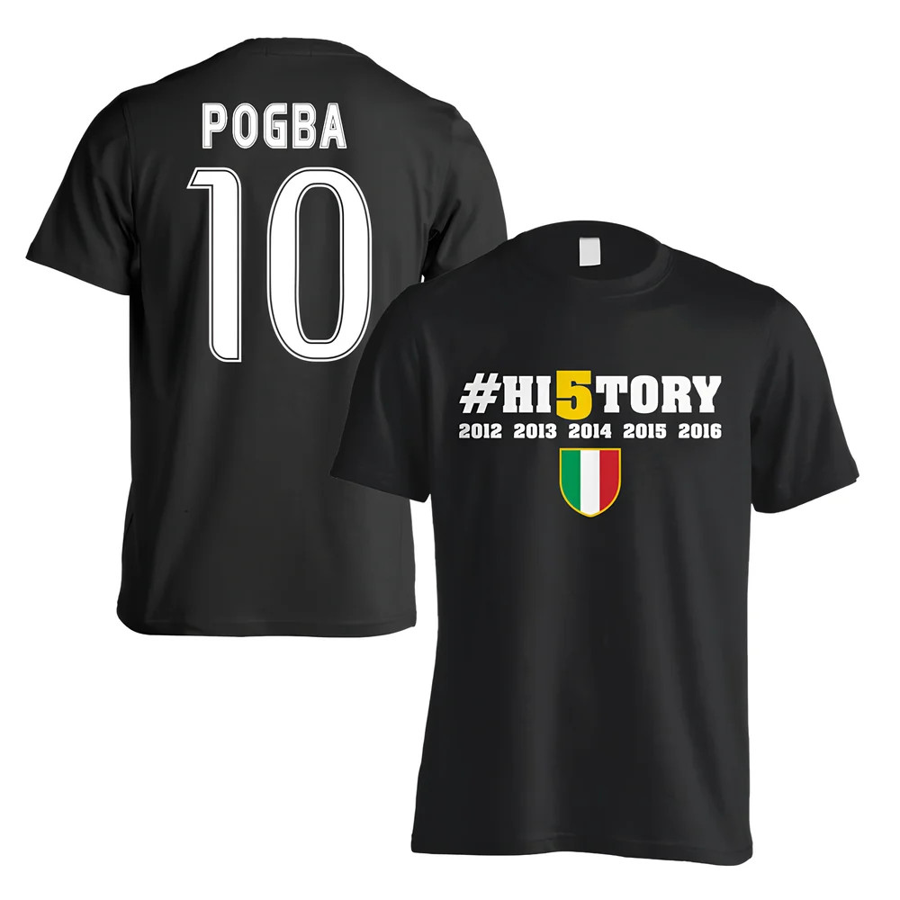Click to view product details and reviews for Juventus History Winners T Shirt Pogba 10 Black Kids.