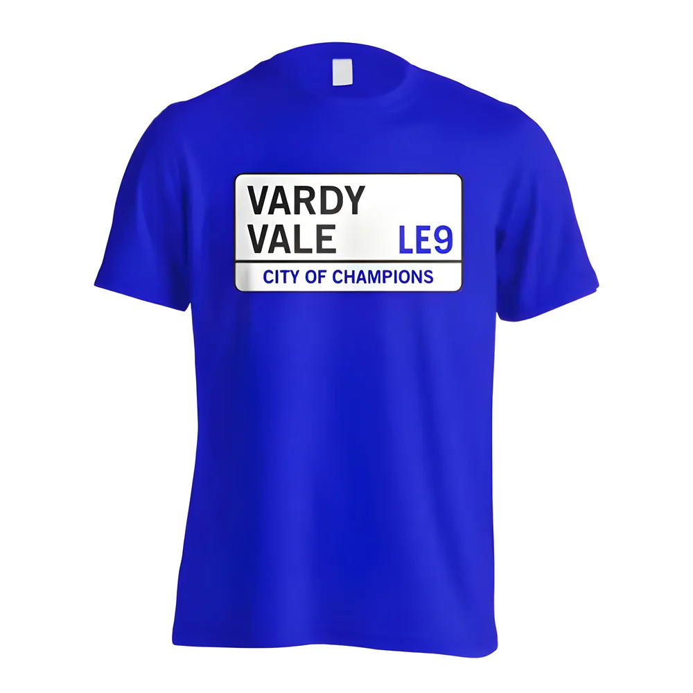 Click to view product details and reviews for Vardy Vale Leicester Street T Shirt Blue. Click to view product details and reviews for Vardy Vale Leicester Street T Shirt Blue.