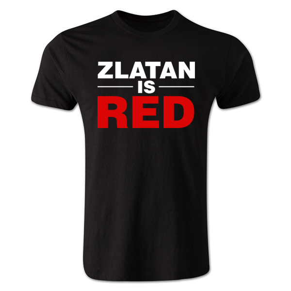 Click to view product details and reviews for Zlatan Ibrahimovic Zlatan Is Red T Shirt Black Kids.