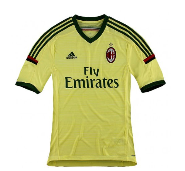 2014-15 AC Milan Adidas 3rd Football Shirt