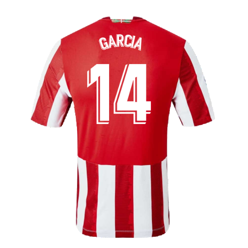 2020-2021 athletic bilbao home shirt (garcia 14)