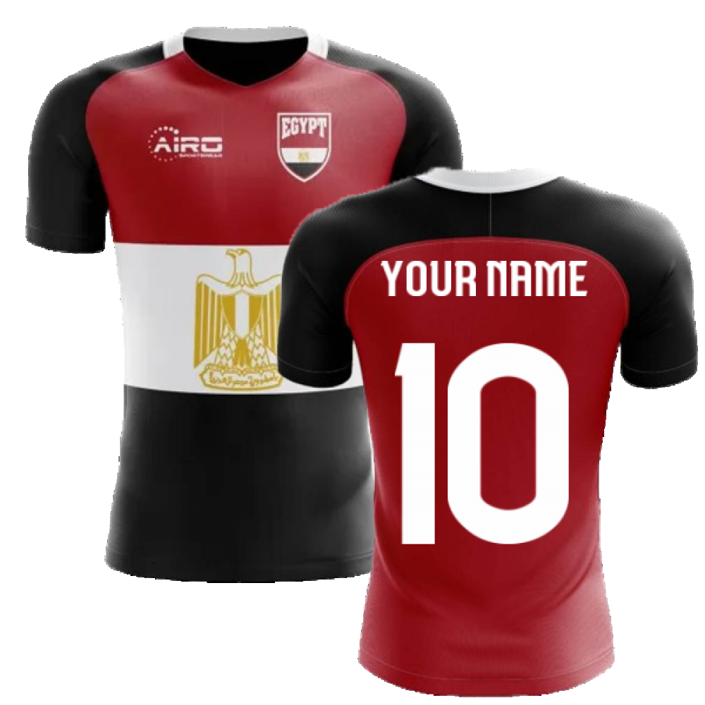 20222023 Egypt Flag Concept Football Shirt Airo Sportswear PL