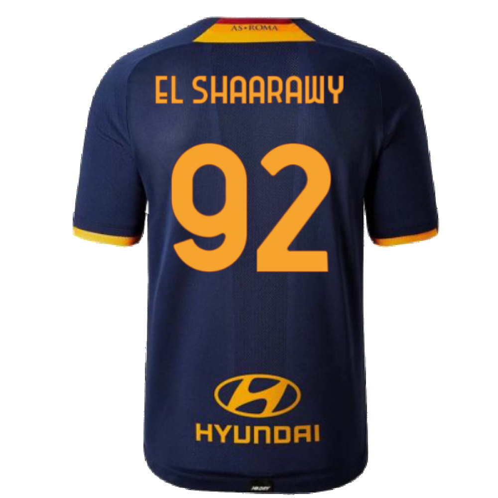 2021-2022 roma fourth shirt (el shaarawy 92)