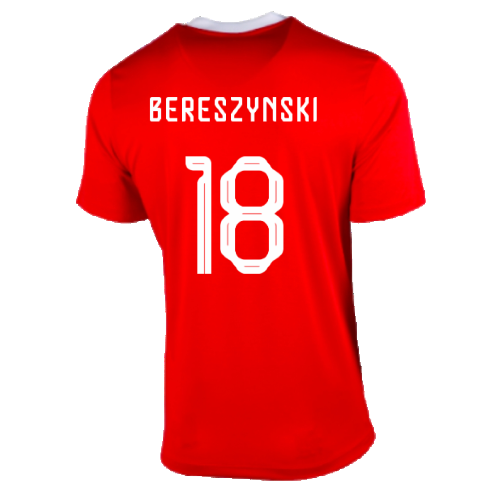 2022-2023 poland away dri-fit football shirt (bereszynski 18)