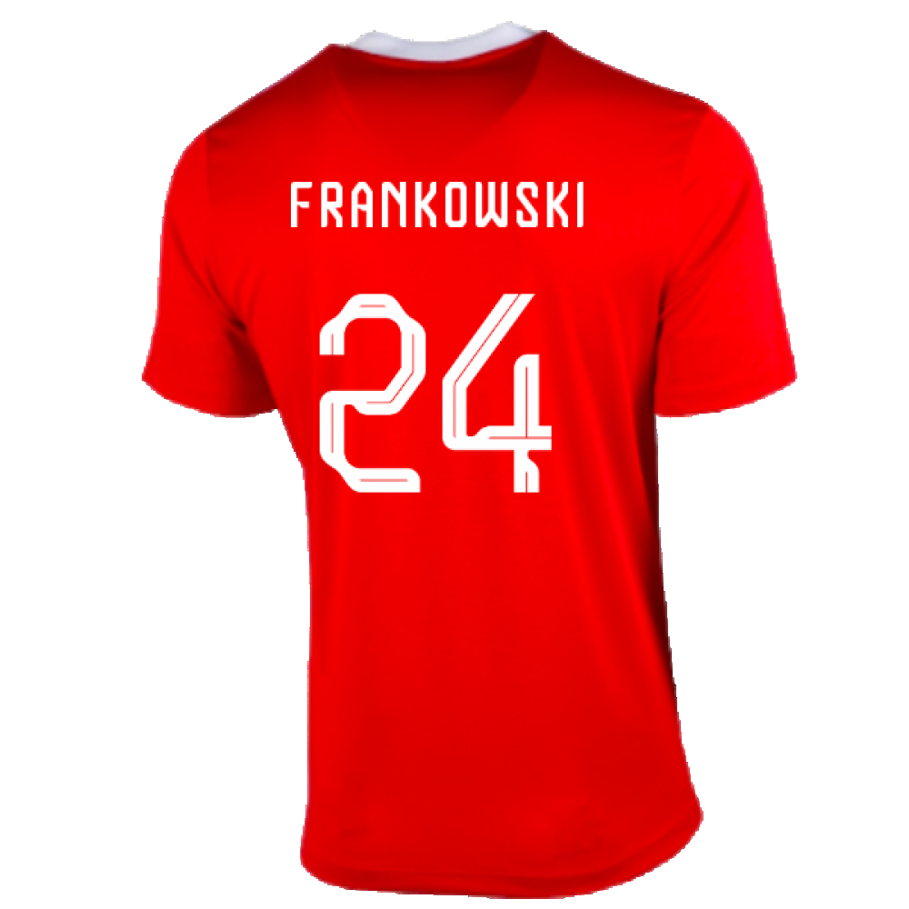 2022-2023 poland away dri-fit football shirt (frankowski 24)