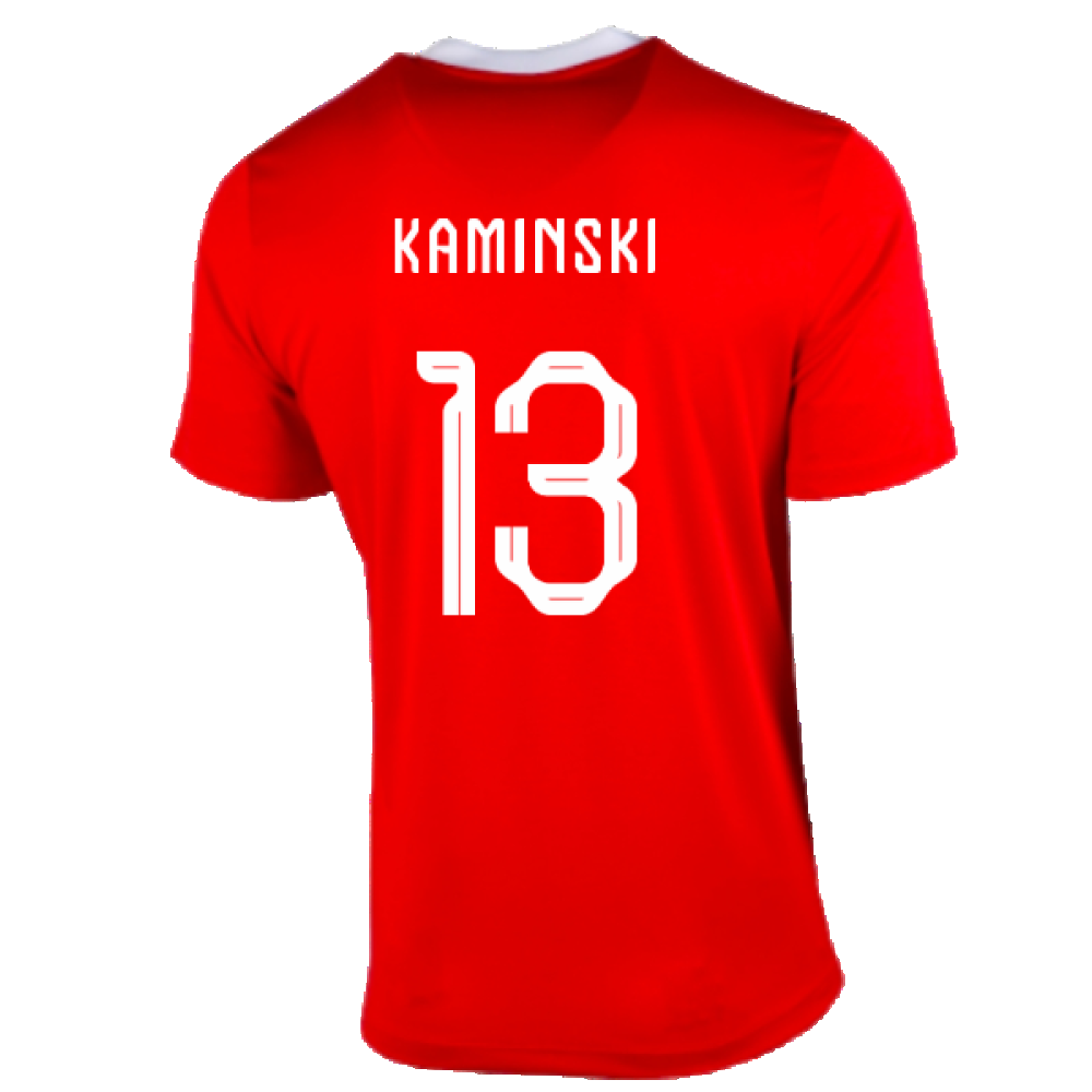 2022-2023 poland away dri-fit football shirt (kaminski 13)