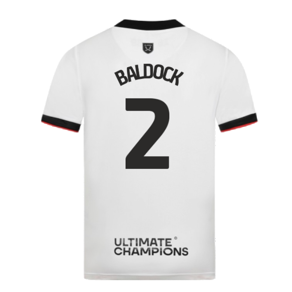 2022-2023 Sheffield United Away Shirt (BALDOCK 2)