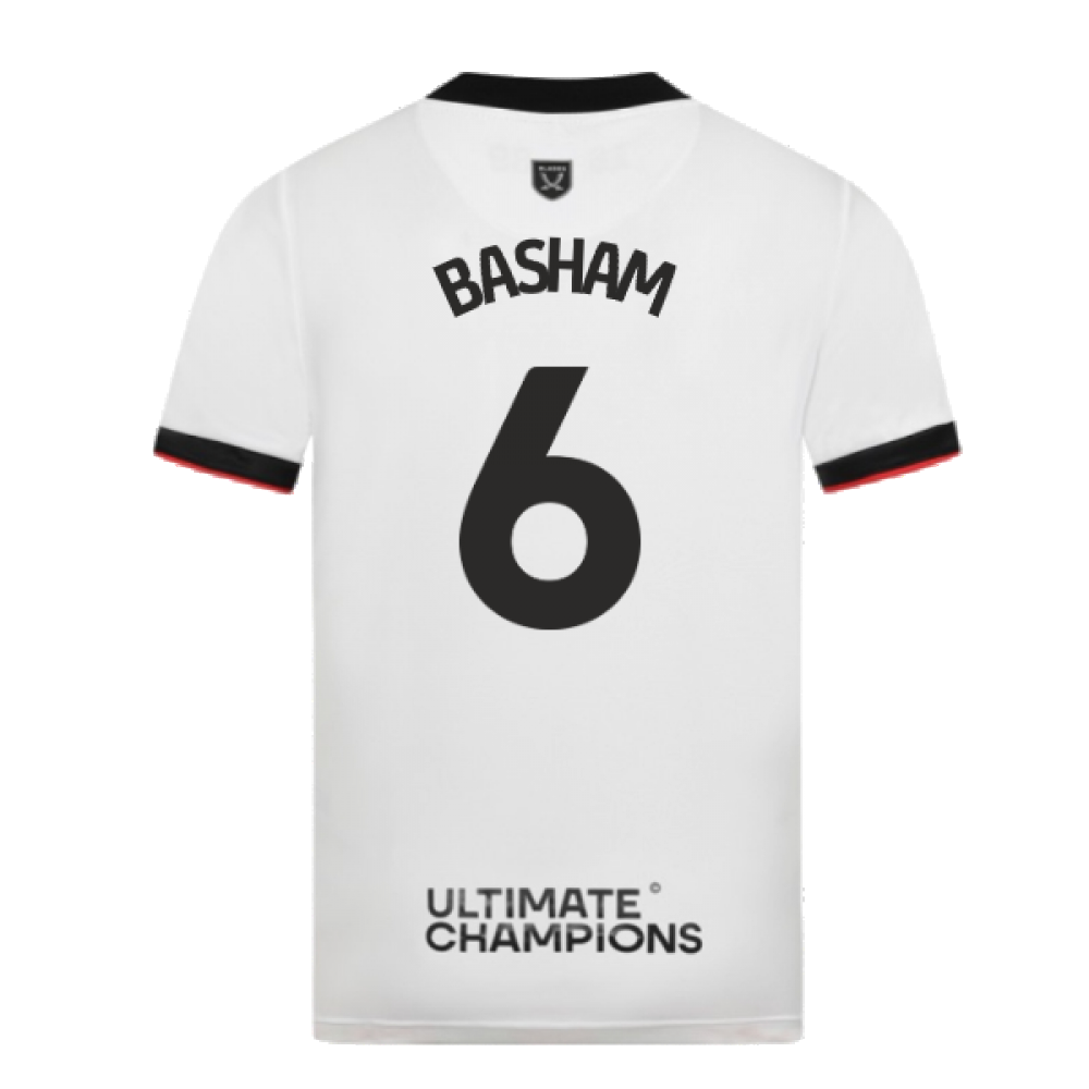 2022-2023 Sheffield United Away Shirt (BASHAM 6)