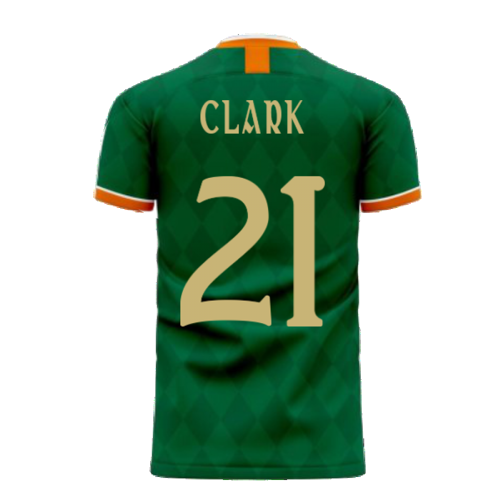 ireland 2023-2024 classic concept football kit (libero) (clark 21)