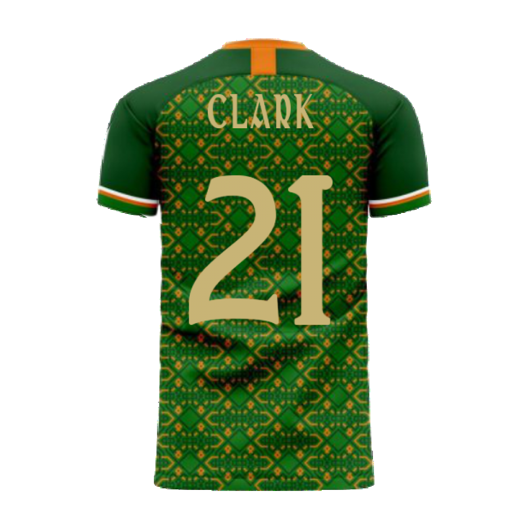 ireland 2023-2024 home concept football kit (libero) (clark 21)