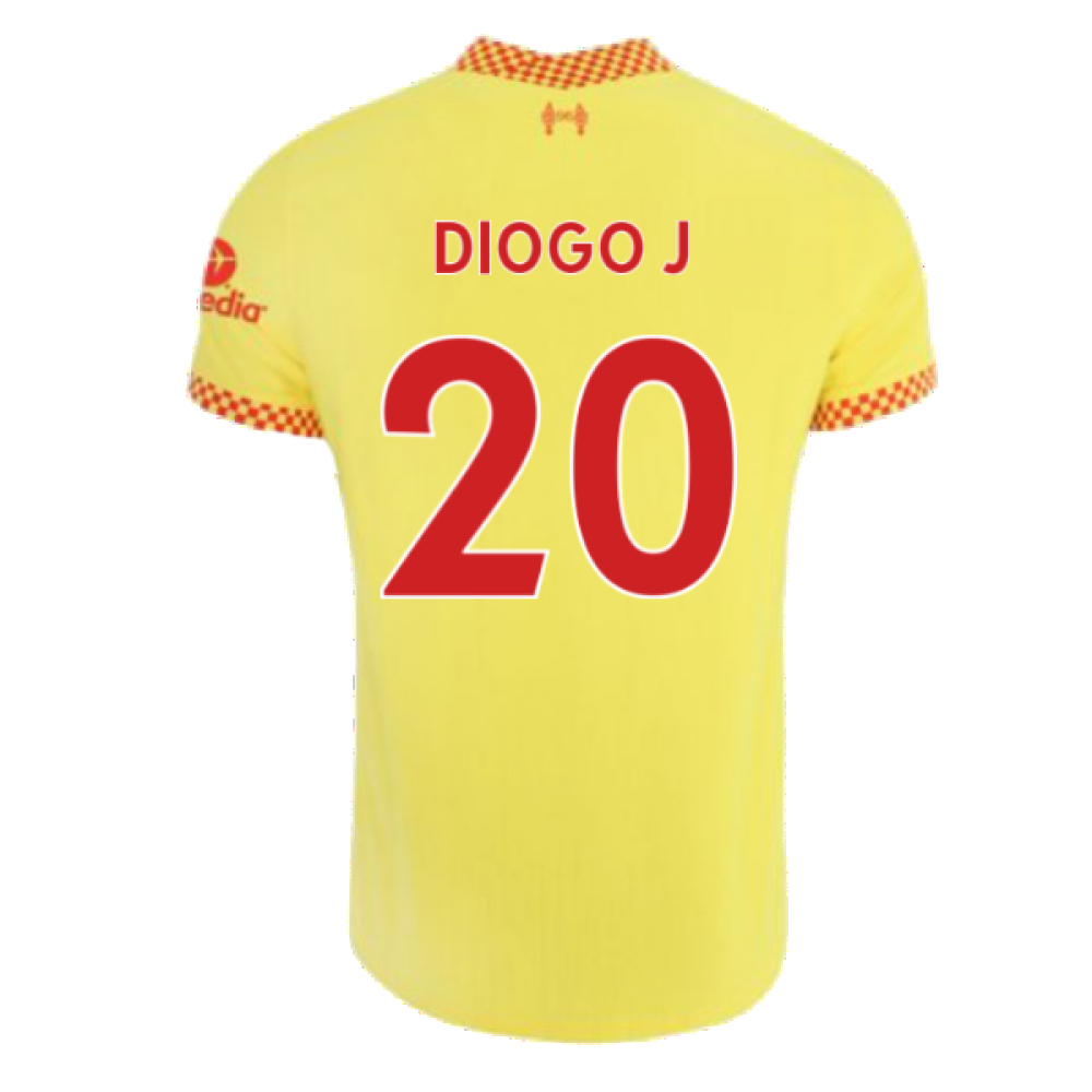 Liverpool 2021-2022 3rd Shirt (DIOGO J 20)