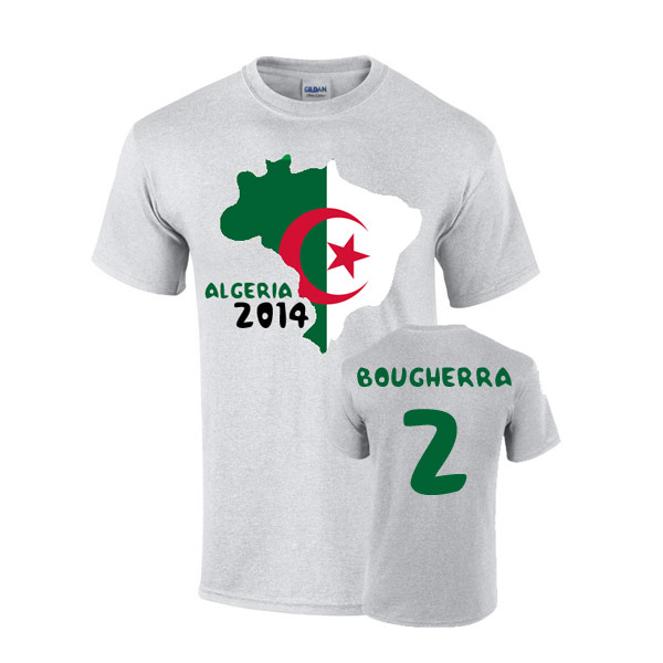 Click to view product details and reviews for Algeria 2014 Country Flag T Shirt Bougherra 2.
