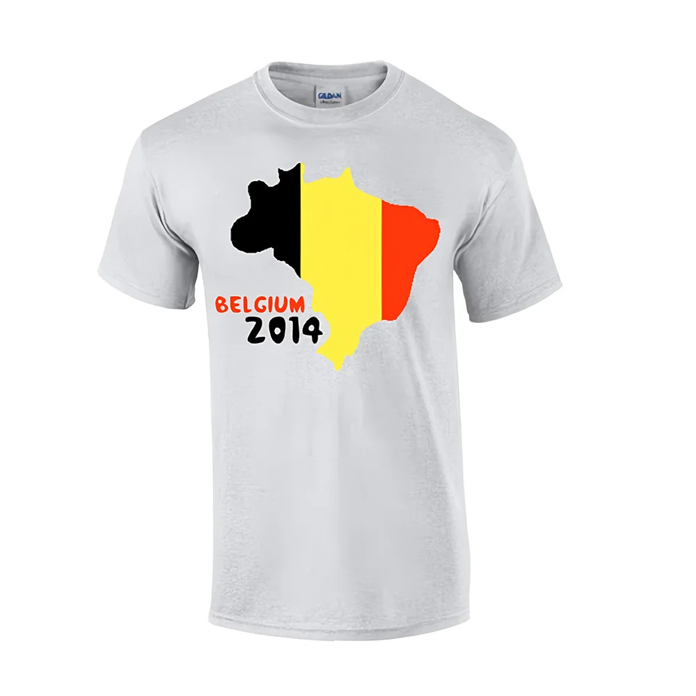 Click to view product details and reviews for Belgium 2014 Country Flag T Shirt Grey.